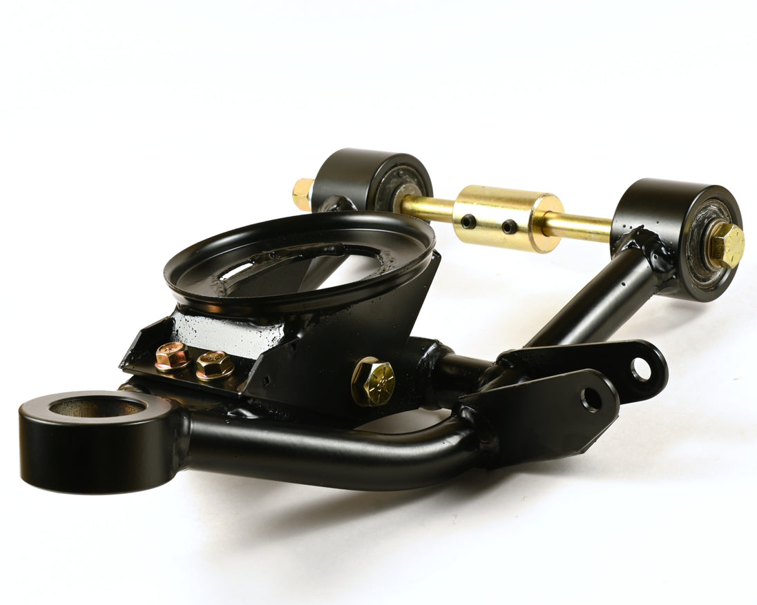 The SICArm tubular lower control arm for DeLorean, showcasing quality design and engineering.